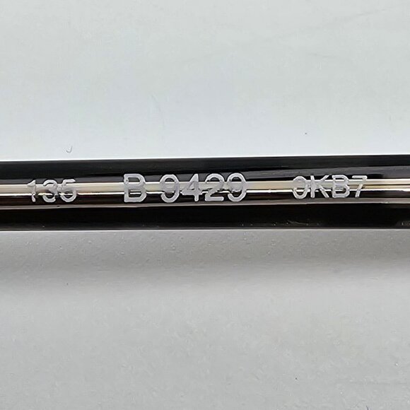 Burberry B9429 0KB7 Bronze Crystal Brown Eyeglasses Frame w Case Italy 48-19-135 - Picture 8 of 15